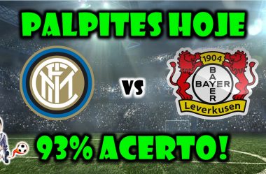 Palpites Futebol Jogos de Hoje  Inter Milan x Bayer Leverkusen  Liga Europa PlayOffs