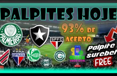 Palpites BRASILEIRÃO PALMEIRAS X BOTAFOGO