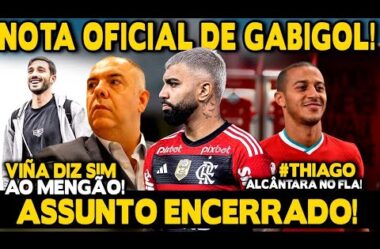 URGENTE! NOTA OFICIAL DE GABIGOL! VIÑA DIZ SIM AO FLA! TORCIDA PEDE CONTRATAÇÃO DE MEIA DO LIVERPOOL