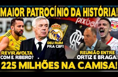 TODO MUNDO DESESPERADO COM FLAMENGO! MAIOR PATROCÍNIO DA HISTÓRIA! NOVIDADES LÉO ORTIZ E E. RIBEIRO!