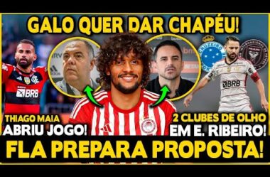 ATLÉTICO-MG QUER DAR CHAPÉU NO FLA! PROPOSTA NA MESA POR REFORÇO! CRUZEIRO QUER ÉVERTON RIBEIRO!