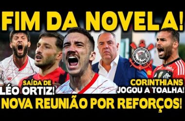 FIM DA NOVELA! EMPRESÁRIO DE LÉO ORTIZ BATE DE FRENTE COM BRAGANTINO! CONTRATAÇÃO DE LATERAL E+