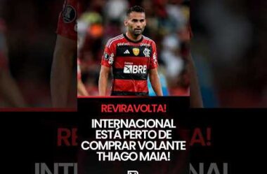 Internacional trabalha junto ao Flamengo para comprar Thiago Maia!