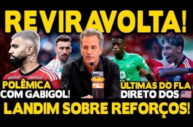 REVIRAVOLTA! LANDIM FALA DA CHEGADA DE REFORÇOS! POLÊMICA COM RENOVAÇÃO DE GABIGOL!