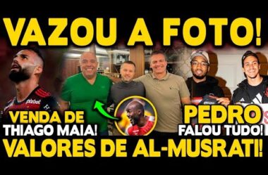 CONTRATAÇÃO DE VOLANTE E VENDA DE T. MAIA! VALORES DE AL-MUSRATI! PEDRO FALOU TUDO! FOTO MANTO 2024!