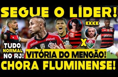 FLAMENGO FOI POPÓ E O FLU FOI O BAMBAM! MENGÃO HUMILHA O FLU NO MARACA E CONQUISTA A TAÇA GUANABARA