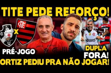 LÉO ORTIZ TOMA ATITUDE E FICA FORA DO JOGO DO RED BULL! TITE FAZ PEDIDO! TUDO SOBRE CLÁSSICO!