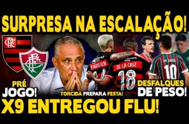 X9 ENTREGA ESQUEMA DO DINIZ! SURPRESA NA ESCALAÇÃO! 2 DESFALQUES DE PESO! TORCIDA PREPARA FESTA!