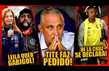 LEILA PEREIRA ABRE JOGO SOBRE GABIGOL NO PALMEIRAS! TITE FAZ PEDIDO E GANHA REFORÇO! DE LA CRU E+