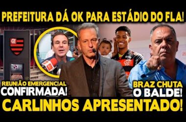 ATENÇÃO! PREFEITURA LIBERA ESTÁDIO DO FLAMENGO! BRAZ CHUTA O BALDE E DETONA CBF E CALENDÁRIO!