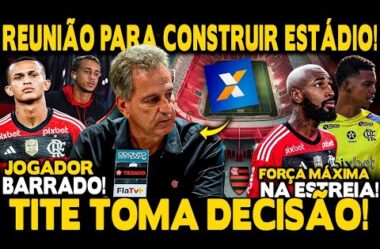 REUNIÃO DECISIVA COM CAIXA PARA COMPRAR TERRENO DO ESTÁDIO! TITE TOMA DECISÃO! MEIA BARRADO!