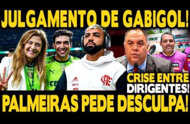 JULGAMENTO DE GABIGOL INICIADO! PALMEIRAS PEDE DESCULPAS! AMBIENTE POLÍTICO COMEÇA A ESQUENTAR!