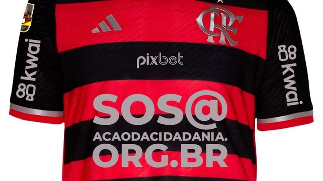A atitude do Flamengo para ajudar às vítimas das chuvas no Sul do Brasil