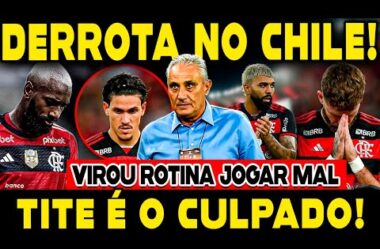 PÓS-JOGO! ATÉ QUANDO? FLAMENGO MAL DEMAIS NOVAMENTE! VAI COMPROMETER O ANO ASSIM!