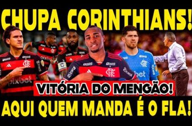 PÓS-JOGO SUPERBET! TEM CRISE? CHAMA O CORINTHIANS! MENGÃO FAZ AS PAZES COM A NAÇÃO E VOLTA A VENCER!