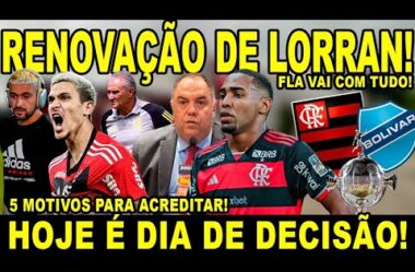 MELHOR NOTÍCIA DO ANO! RENOVAÇÃO DE LORRAN! HOJE É DIA DE DECISÃO! 5 MOTIVOS PARA ACREDITAR!