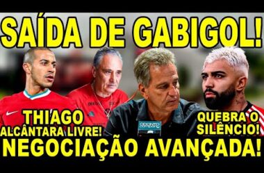 SAÍDA DE GABIGOL! ATACANTE LANÇA NOTA OFICIAL! FICOU SEM CLIMA! TODOS REVOLTADOS! NEGÓCIO AVANÇA