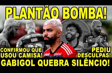 PLANTÃO BOMBA! GABIGOL QUEBRA SILÊNCIO, DIZ QUE USOU CAMISA DO CORINTHIANS E PEDE DESCULPAS!