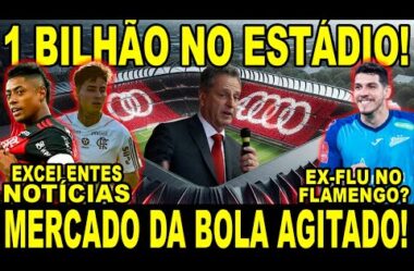 EITA! EMPRESA QUER PAGAR 1 BILHÃO PARA CONSTRUIR ESTÁDIO DO FLAMENGO! NINO NO MENGÃO? SAIBA TUDO!