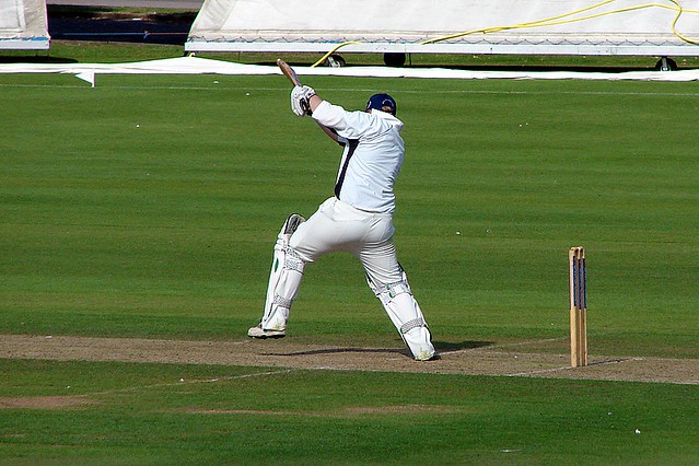 Jogando Críquete / Playing Cricket