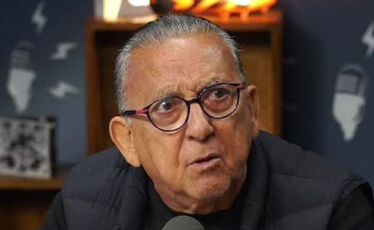 Galvão Bueno discorda e reprova titular do Flamengo