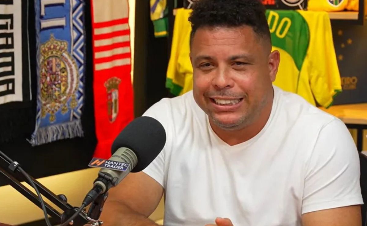 Ronaldo Fenômeno admite que torce pelo Flamengo, time do coração