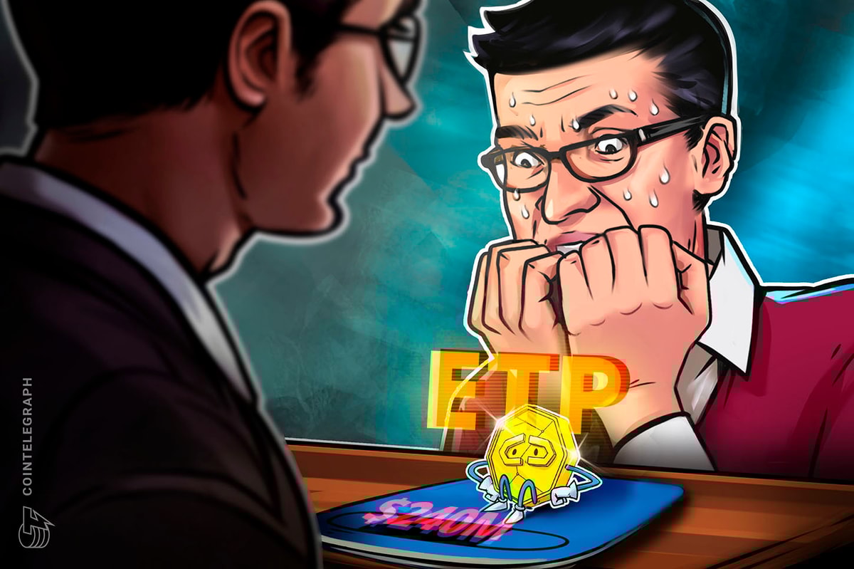 Crypto ETPs espargir US $ 240 milhões na semana passada em meio a tarifas comerciais dos EUA – CoinShares