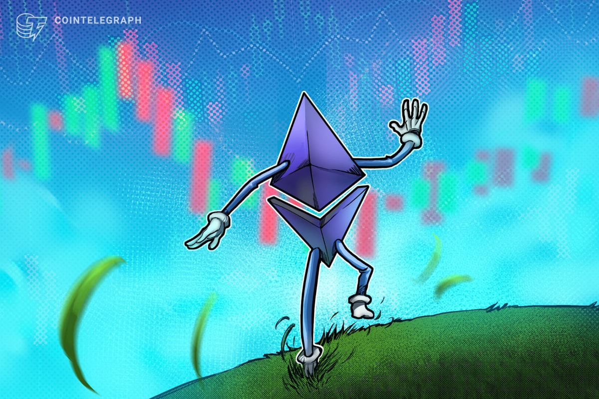 Ethereum imprime 4 velas mensais vermelhas consecutivas, mas os dados apontam para um fundo ETH/BTC
