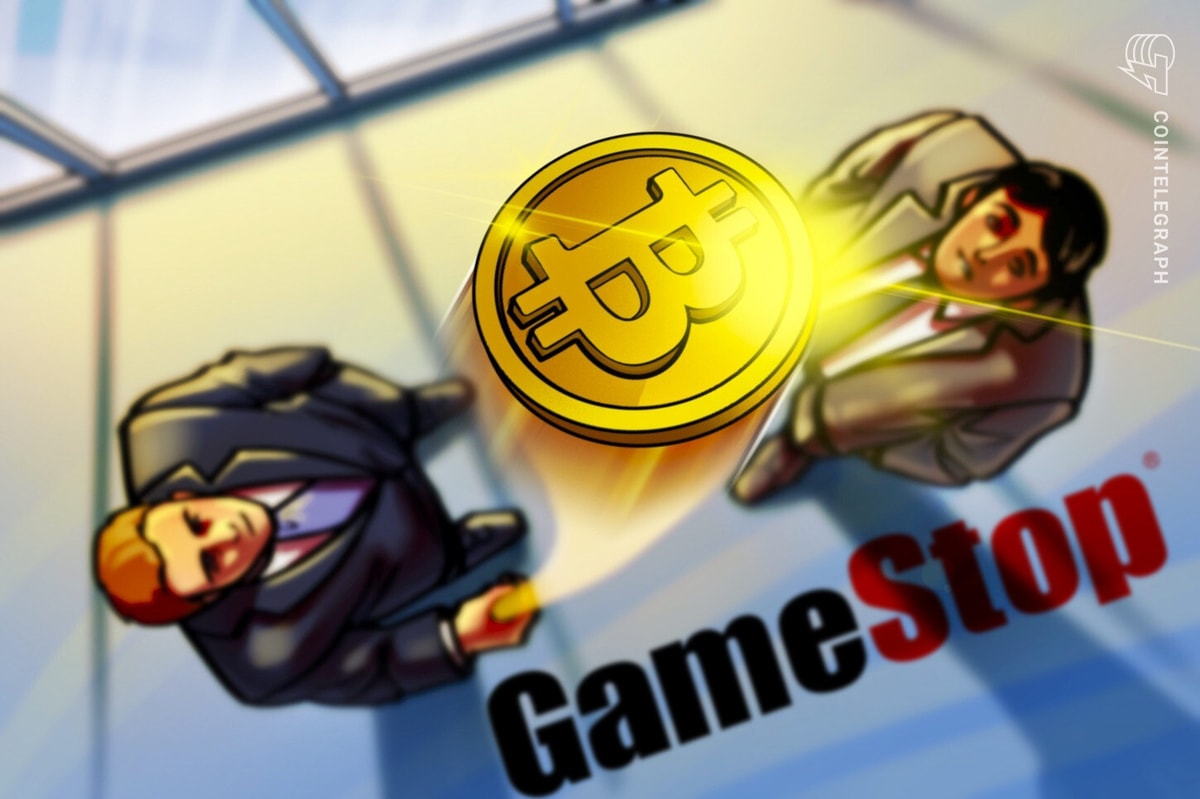 GameStop termina US $ 1,5 bilhão para adicionar bitcoin ao seu balanço patrimonial