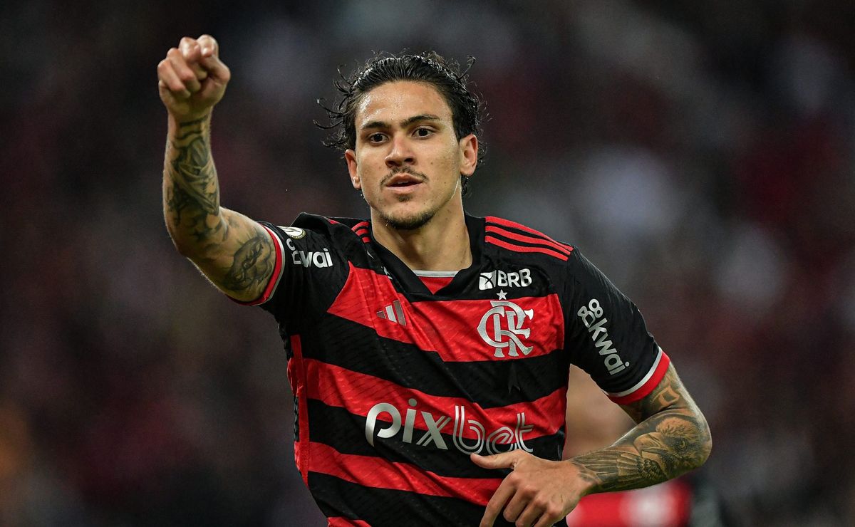 Pedro pode começar diante do Vasco