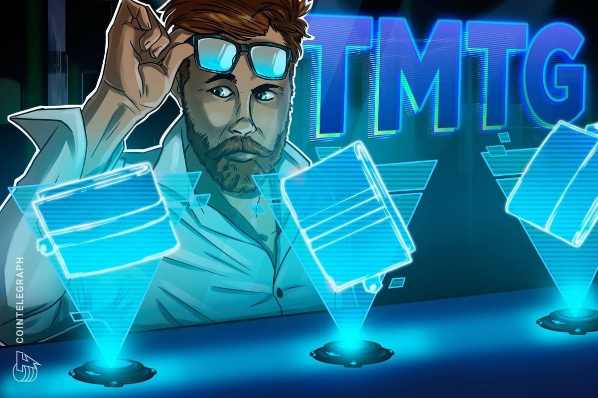 Trump Media considera o token e carteira criptográfica para transmitir braço