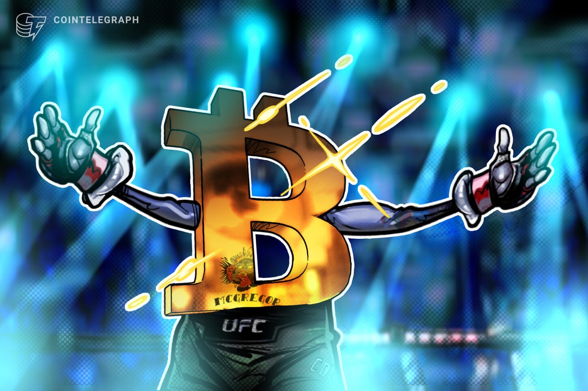 Ex-campeão do UFC Conor McGregor elogia a suplente irlandesa de bitcoin em oferta presidencial