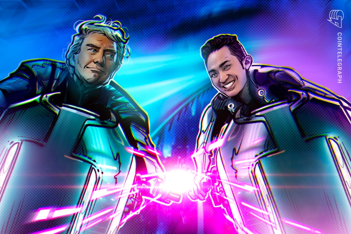 Justin Sun para assistir ao jantar de Trump com os apoiadores do Memecoin