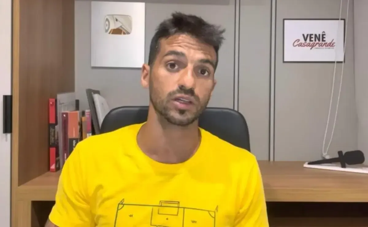 Luis Angulo foi oferecido ao Flamengo, diz Venê Casagrande