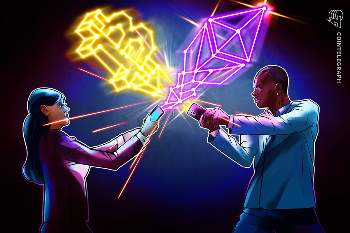 O Ethereum se aproxima do nível dos preços do Bitcoin que da última vez desencadeou 450% de ganhos