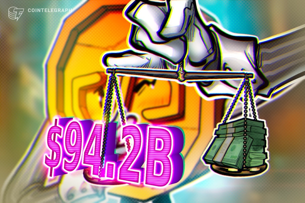 US $ 94 bilhões liquidados em aproximadamente dois anos