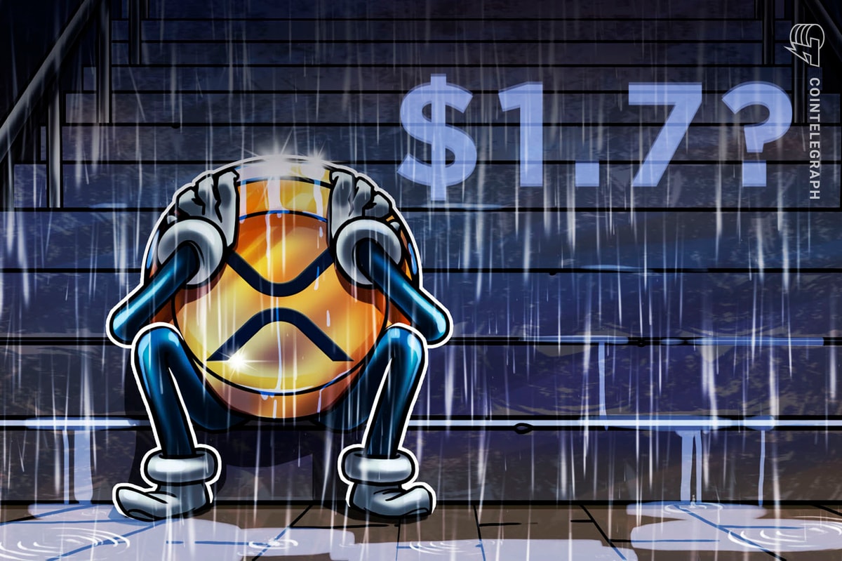 O XRP pode cair para US $ 1,70, dizem os analistas