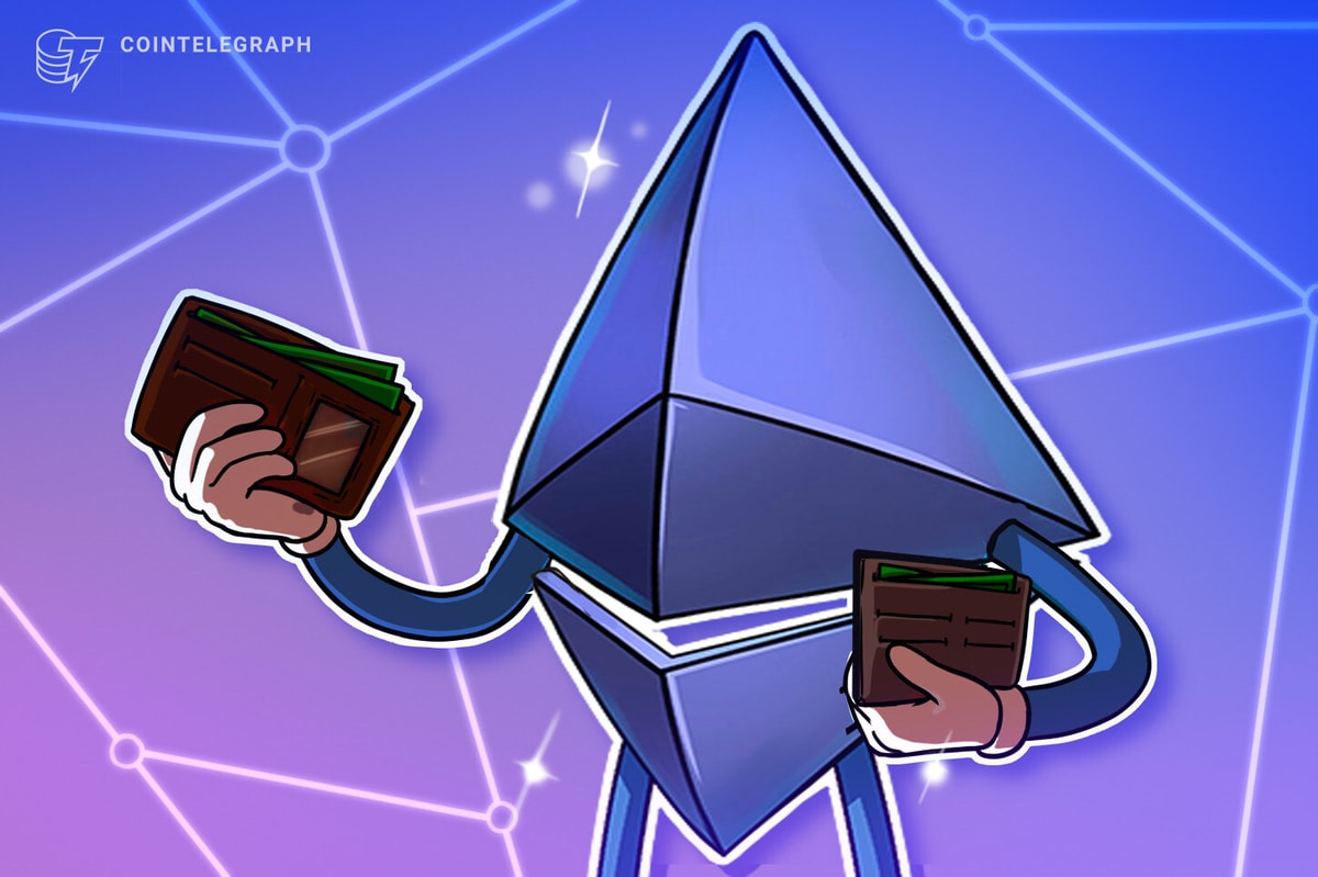 As carteiras de duas gêneros Ethereum acordam, mova US $ 2,9 milhões de ETH