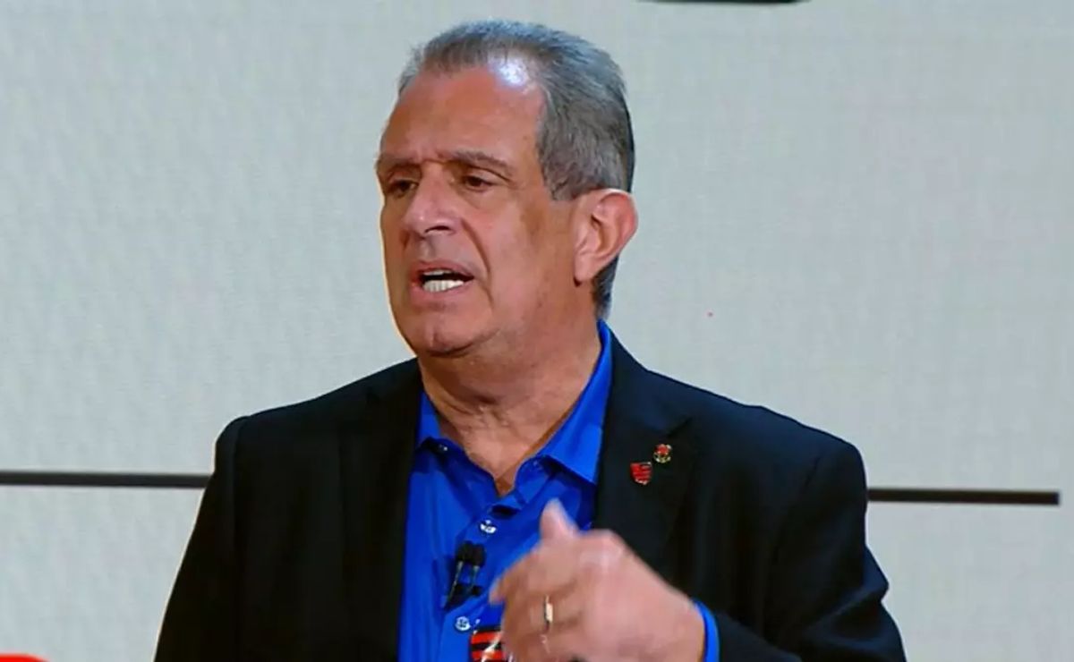BAP, presidente do Flamengo, revela o motivo para desistir de Michael Johnston