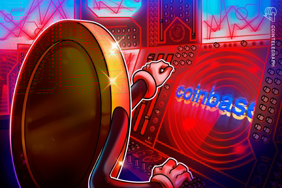 Coinbase afirma que o varão boche usando mal o URL dobrado