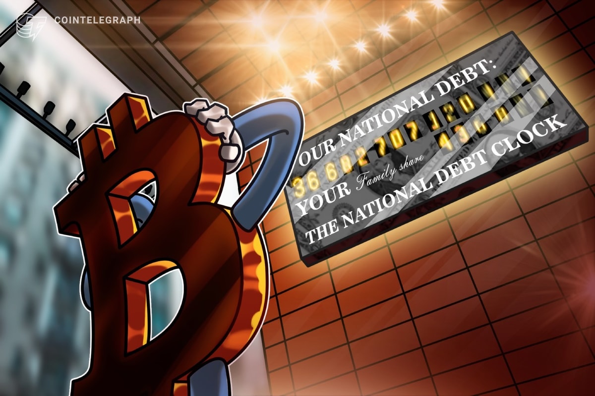 O Bitcoin atingiu novos máximos, pois a dívida americana subiu para US $ 36,6 trilhões. Os dados macroeconômicos detalharão o rali do BTC?