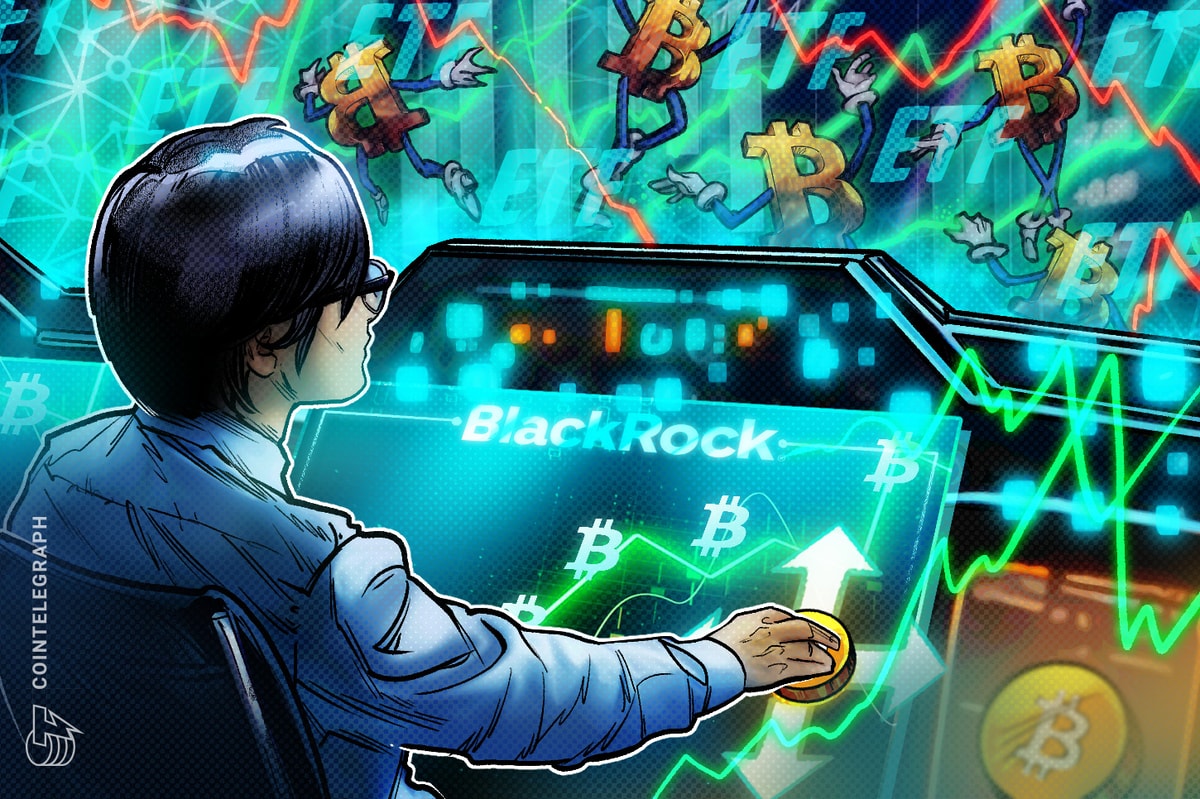 O ETF do BlackRock Bitcoin agora possui mais de 700.000 BTC.