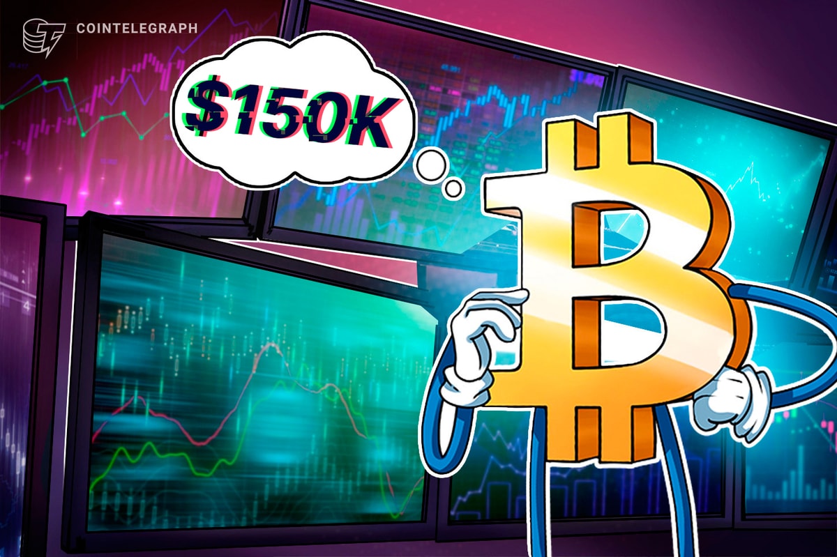 O preço do bitcoin de US $ 150K é o que os comerciantes realmente querem, mas quando?