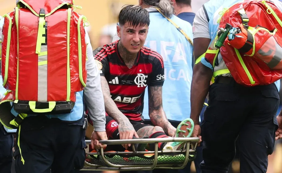 Pulgar ficará 15 dias no Chile após cirurgia e só jogará pelo Flamengo em 3 meses