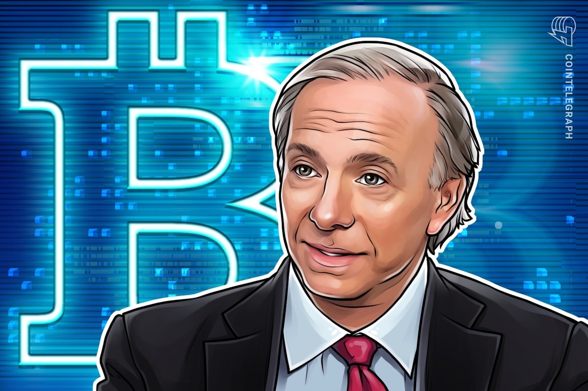 Ray Dalio sugere alocação de portfólio de 15% para Bitcoin