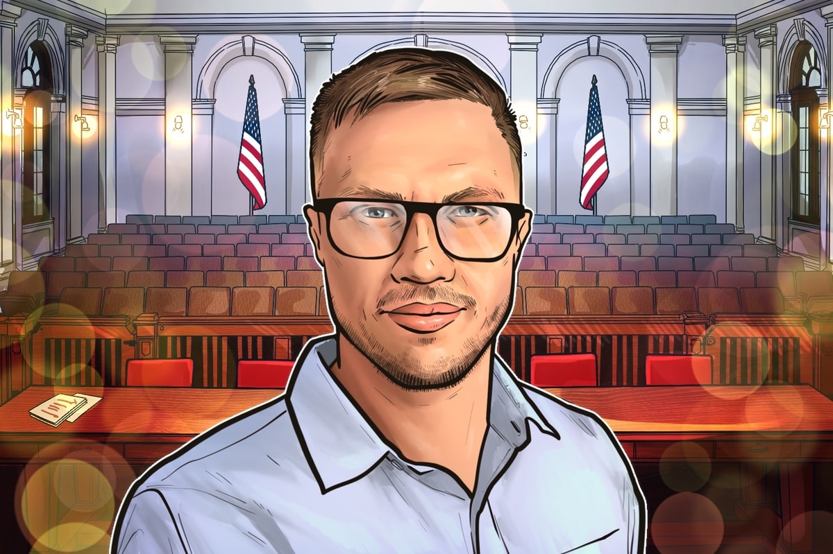 Olhos romanos de tempestades julgados sobre o testemunho do governo testemunho