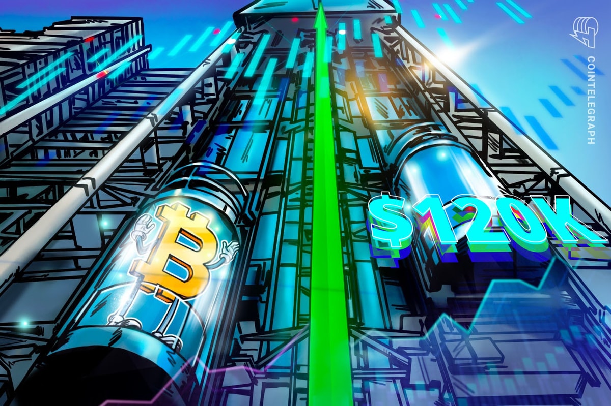 Bitcoin tem como alvo US $ 120.000 com um novo aperto curto à vista