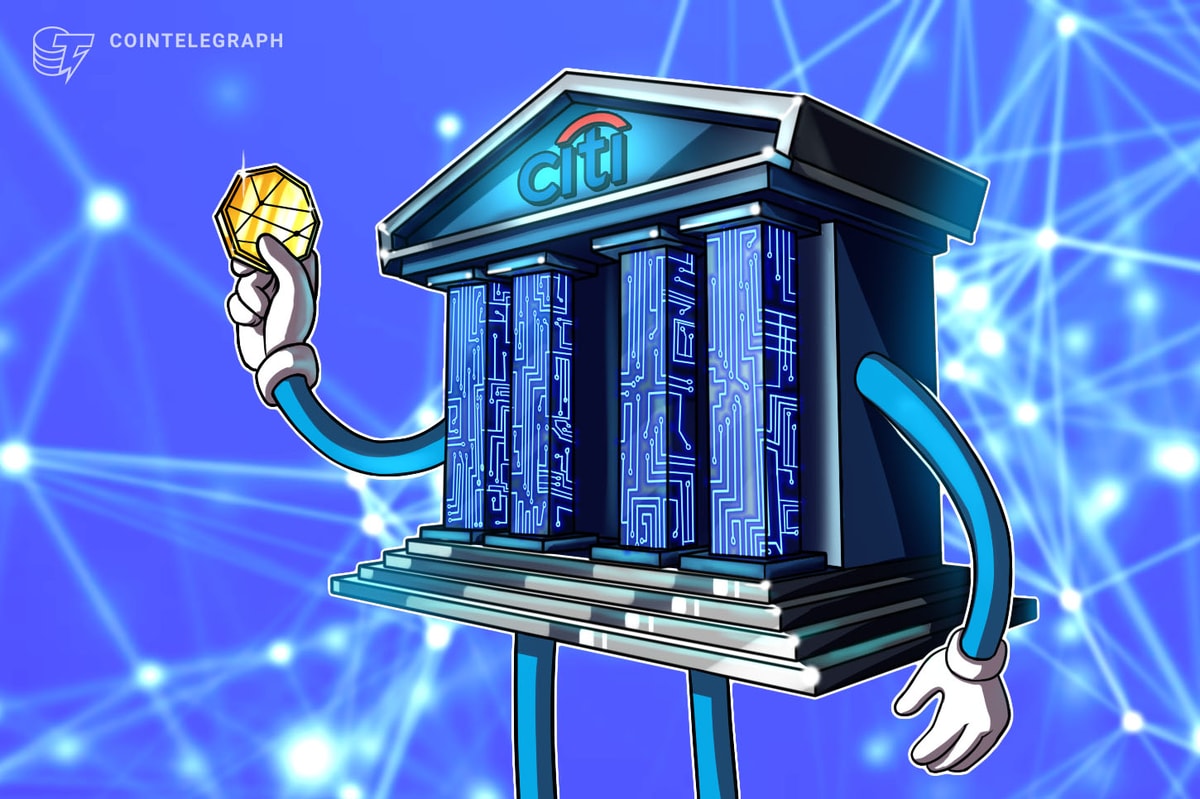 Citigroup pesa custódia e pagamentos criptográficos