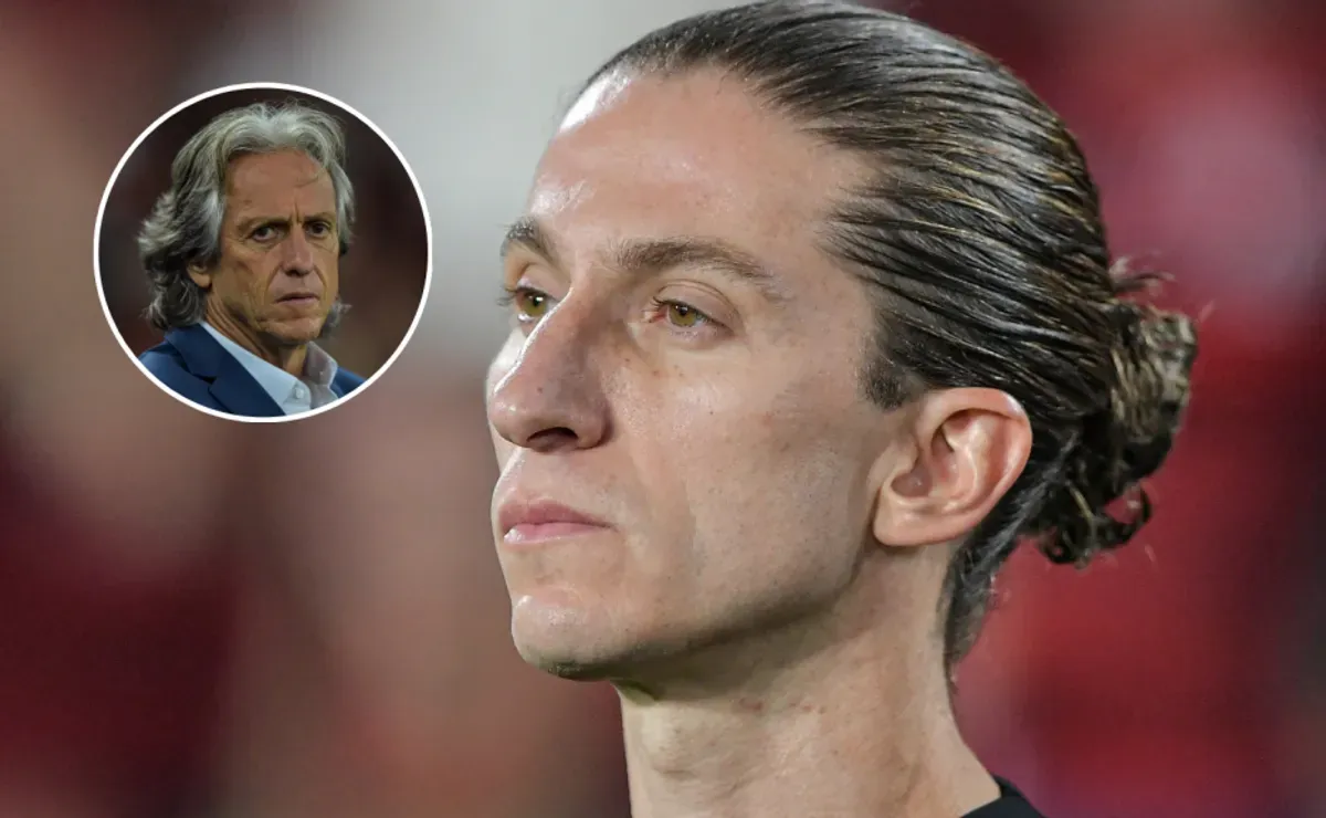 Filipe Luís se incomoda ao ser comparado com Jesus no Flamengo