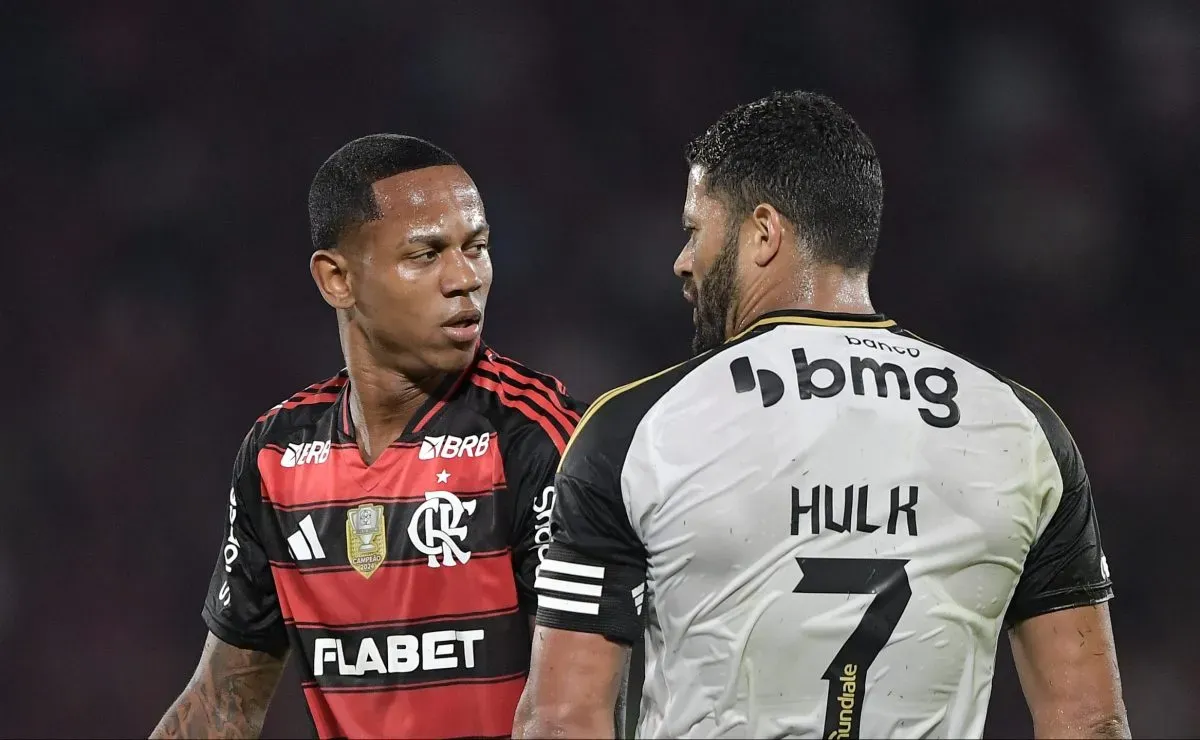 Hulk 'deixa clubismo' e elogia Flamengo antes de duelo pela Copa do Brasil